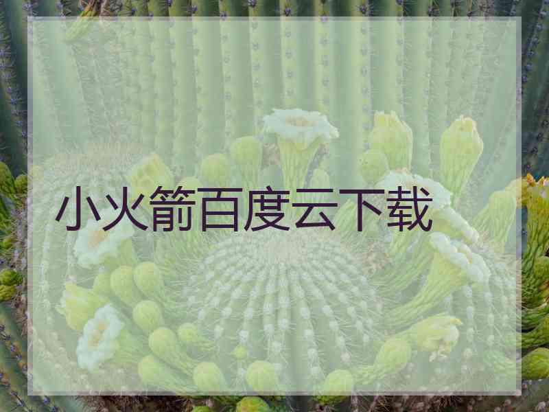 小火箭百度云下载