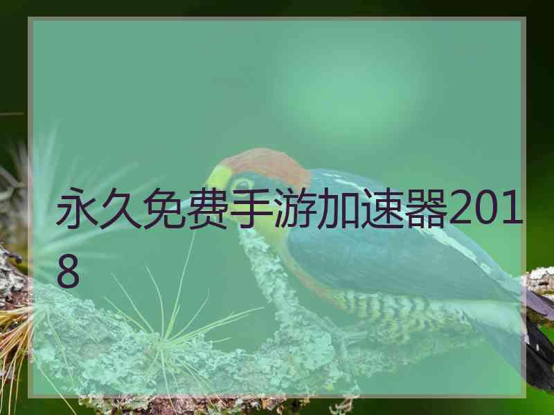 永久免费手游加速器2018