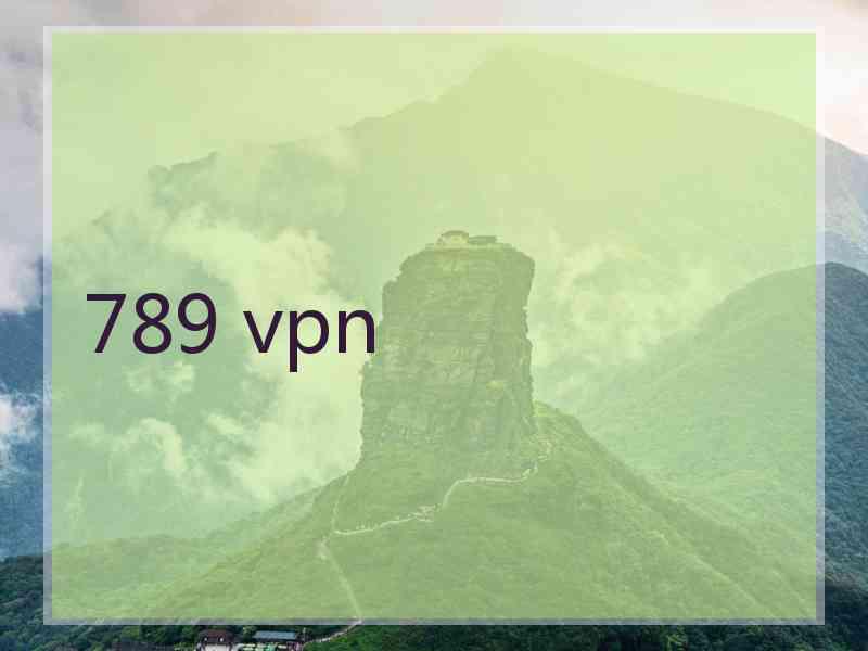 789 vpn