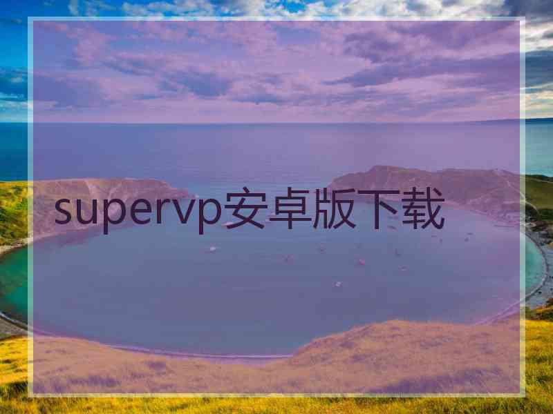 supervp安卓版下载