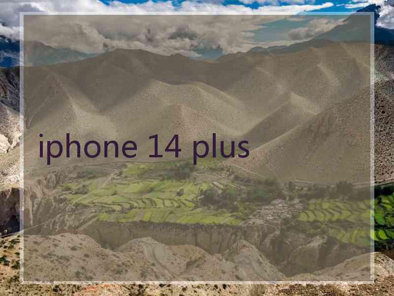 iphone 14 plus