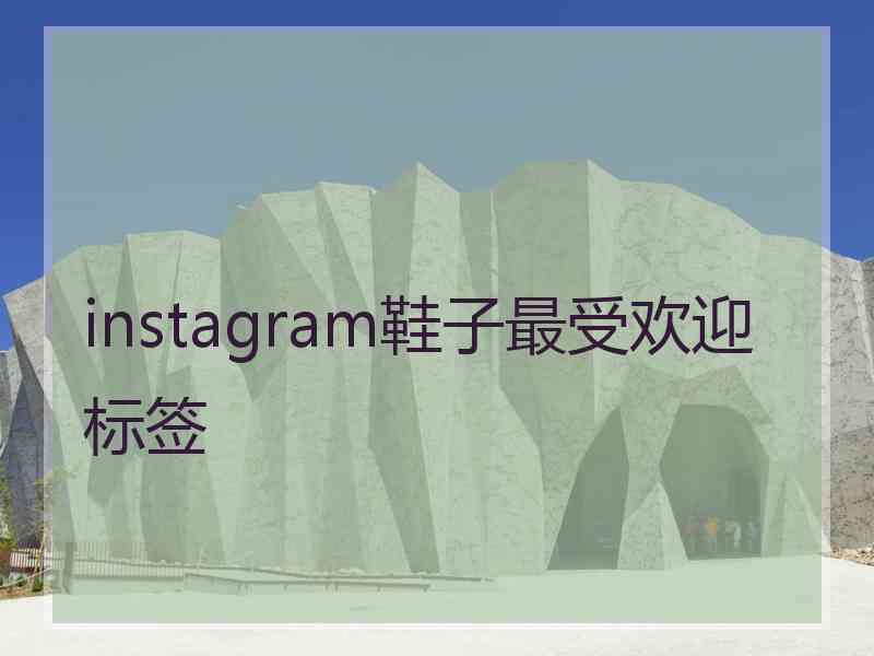 instagram鞋子最受欢迎标签