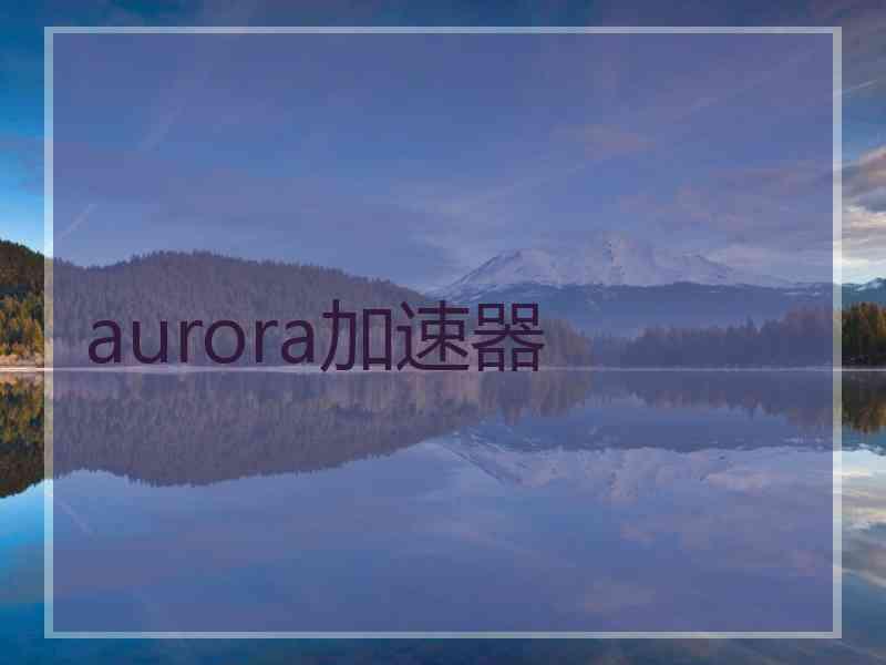 aurora加速器